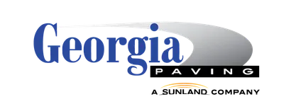 The logo for Georgia Paving Inc