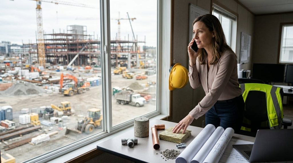 construction purchasing departments