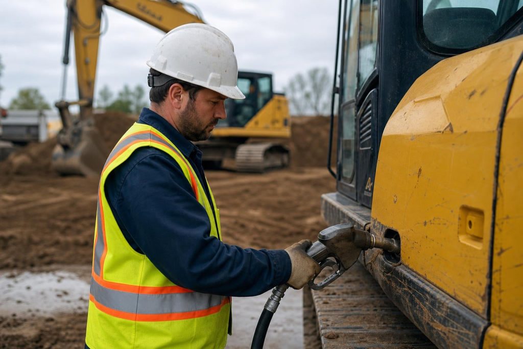 construction fuel expense control